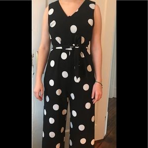 Karl Lagerfeld polka dot jumpsuit